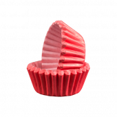 Капсулы бумажные для конфет Красные 30*23 мм 3/14-15 - 50шт