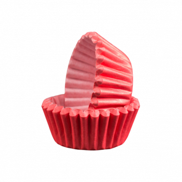 Капсулы бумажные для конфет Красные 30*23 мм 3/14-15 - 50шт
