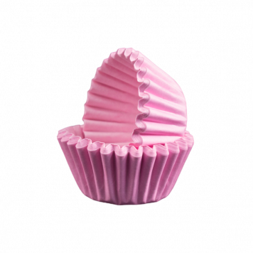 Капсулы бумажные для конфет Розовые 35*23 мм 2/20 - 50шт