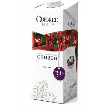 Свежее 34%, 1л