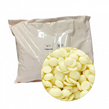 Шоколад белый Sicao 28%, 2,5кг