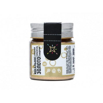 Блеск пищевой Mixie Идеальное золото, 10гр