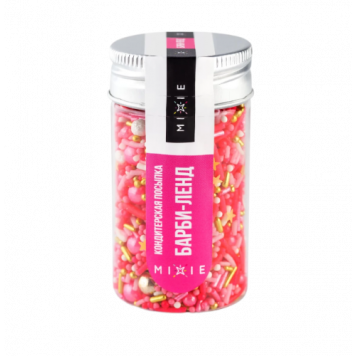 Посыпка MIXIE Барби-ленд, 50гр