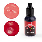 Краситель пищевой гелевый водорастворимый Caramella Бордовый 23, 20 гр