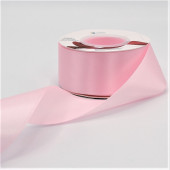 Лента Атласная 3,8см*25ярд Светло-розовый