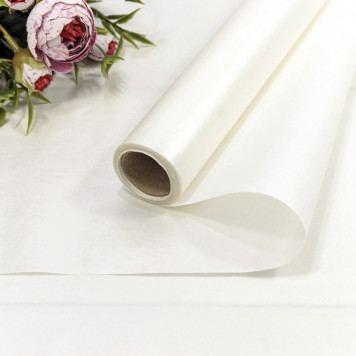Бумага "Тишью" Водостойкая 0,5*10м Белый 1/50