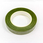 Лента Тейп для цветов 1,2см*25ярд Травяной