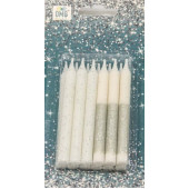 Свечи для торта набор (12 шт.) 8см (микс 7) 1/12 20010-95/7