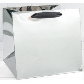 Пакет подарочный Серебряный 26*24*26 210г 1/10 1/200