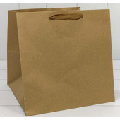 Пакет подарочный Крафт 30*30*30 170г 1/20 1/100