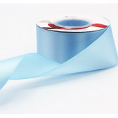 Лента Атласная 3,8см*25ярд Светло-голубой