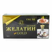 Желатин листовой Gold Valde говяжий 180 блум, 50гр