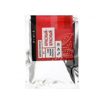 Краситель сухой жирорастворимый Mixie Красный-красный, 10г