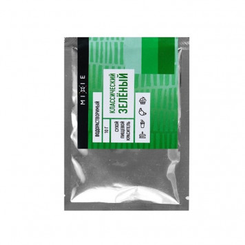 Краситель сухой водорастворимый Mixie Классический зеленый, 10г