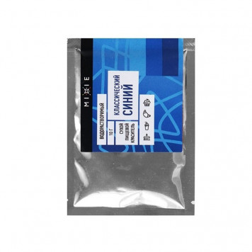 Краситель сухой водорастворимый Mixie Классический синий, 10г