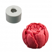 Силиконовый молд  JSF1477 "Пионовидная роза" 5,5*4 см