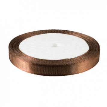 Лента атласная Коричневая (30) 10 мм, 10 метров