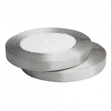 Лента атласная Серая (179) 10 мм, 30 метров