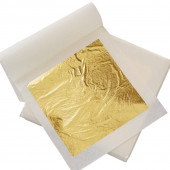 Пищевое золото Корея, листы 8*8 см, 10 листов