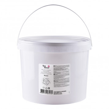 Мастика Топ декор белая, ведро 6кг