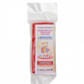 Мастика Фанси красная, 100гр