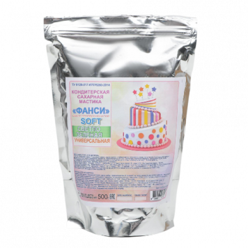 Мастика Фанси Светло-зеленая, 500г
