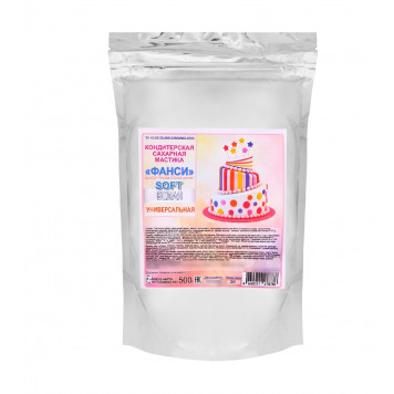 Мастика Фанси белая LIGHT, 500г