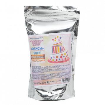 Мастика Фанси Коралловая, 500г