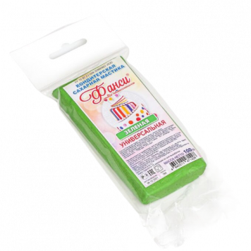 Мастика Фанси зеленая, 100гр