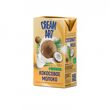 Напиток Кокосовое молоко CreamArt, 1л