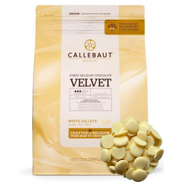 Шоколад Callebaut белый Velvet 33,1%, 2,5кг