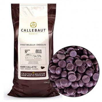 Шоколад Callebaut  темный 54,5%, 10кг