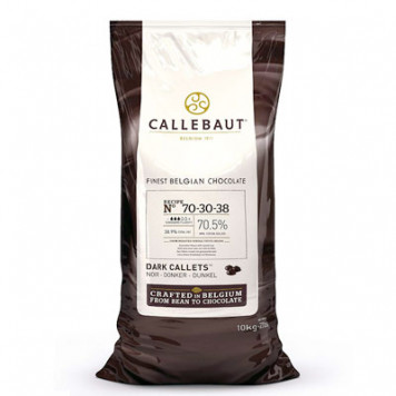 Шоколад Callebaut горький 70,5%, 10кг
