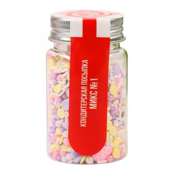 Кондитерская посыпка "Микс №1", 50 г