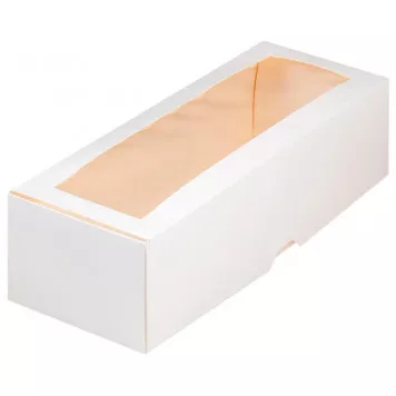 Коробка 30*11*8 для рулета с окном