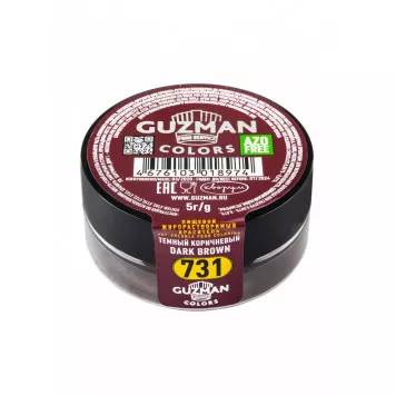 Краситель Guzman жирораств. Темный коричневый, 5г