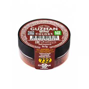 Краситель Guzman жирораств. Коричневый ореховый, 5г