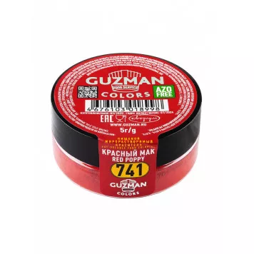 Краситель Guzman жирораств. Красный мак, 5г